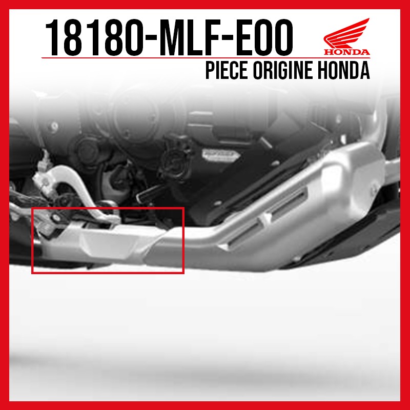 18180-MLF-E00 : Protección lateral de escape Honda Honda NT1100