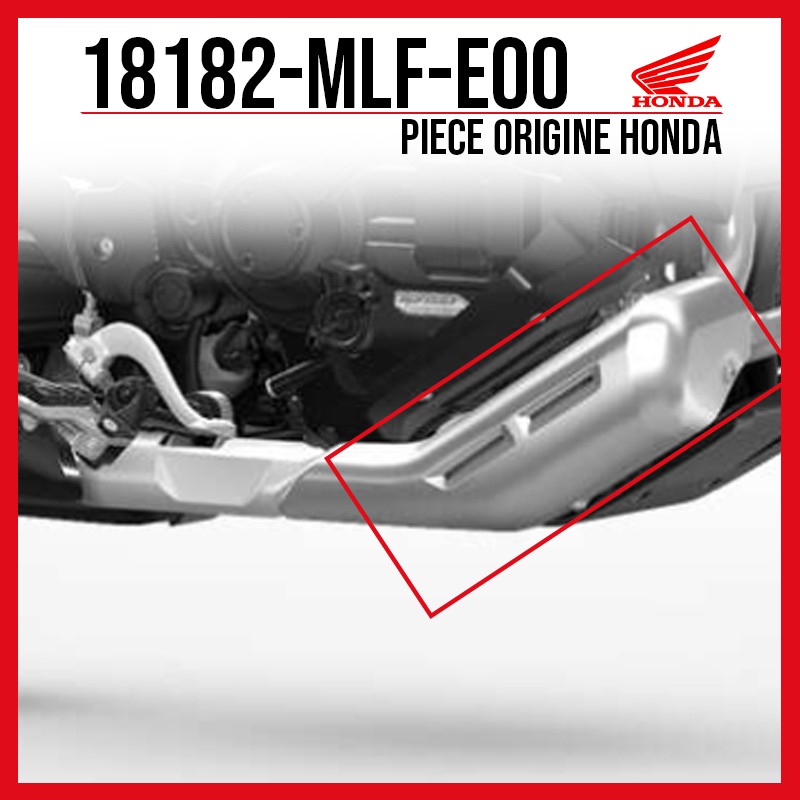 18182-MLF-E00 : Protección lateral del catalizador Honda Honda NT1100