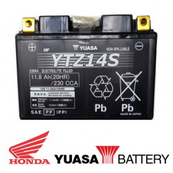 31500-Z25-C62 : Batteria originale Honda Yuasa YTZ14S Honda NT1100