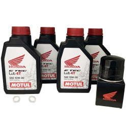 PACKVIDANGE4LAT : NT1100 Mechanical Gearbox Oil Change Kit Honda NT1100