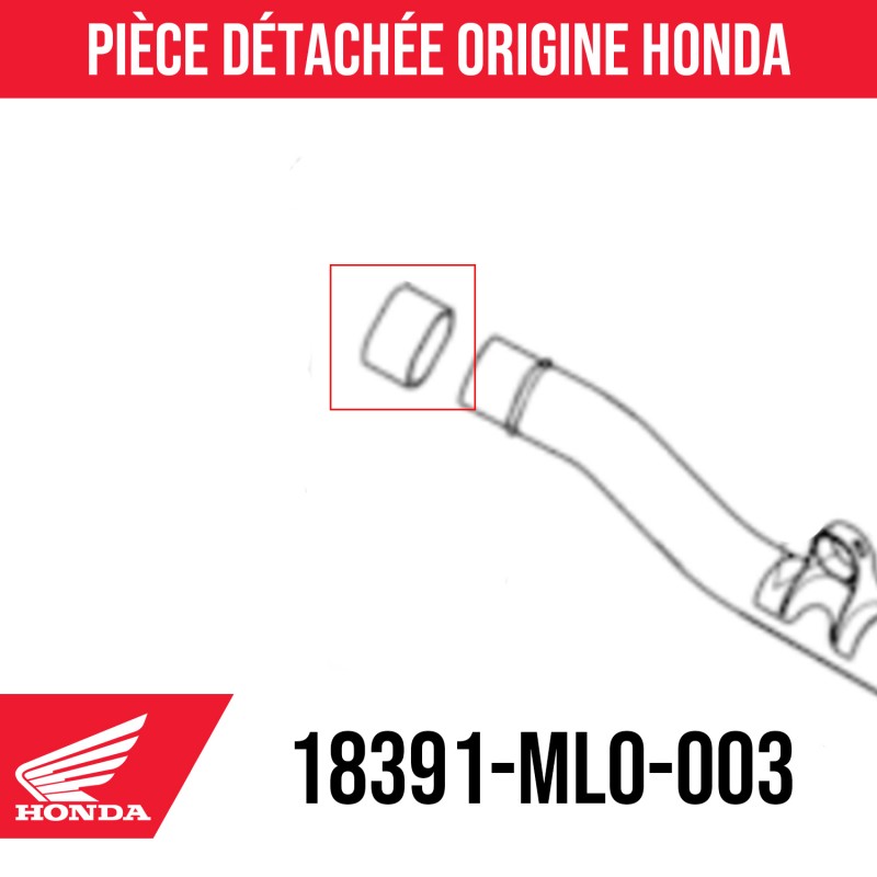 18391-ML0-003 : Auspuffdichtung Honda Honda NT1100