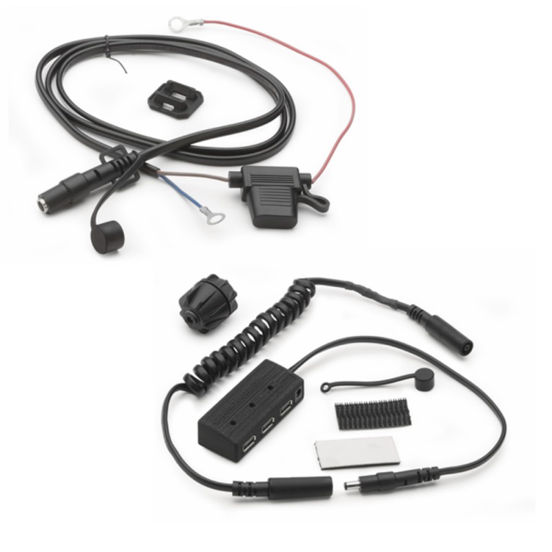 PACK_USB_NT1100 : Kit de cargador USB para bolsa Givi Honda NT1100