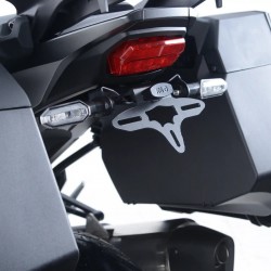 1122365 / LP0350BK : Soporte de matrícula R&G negro Honda NT1100